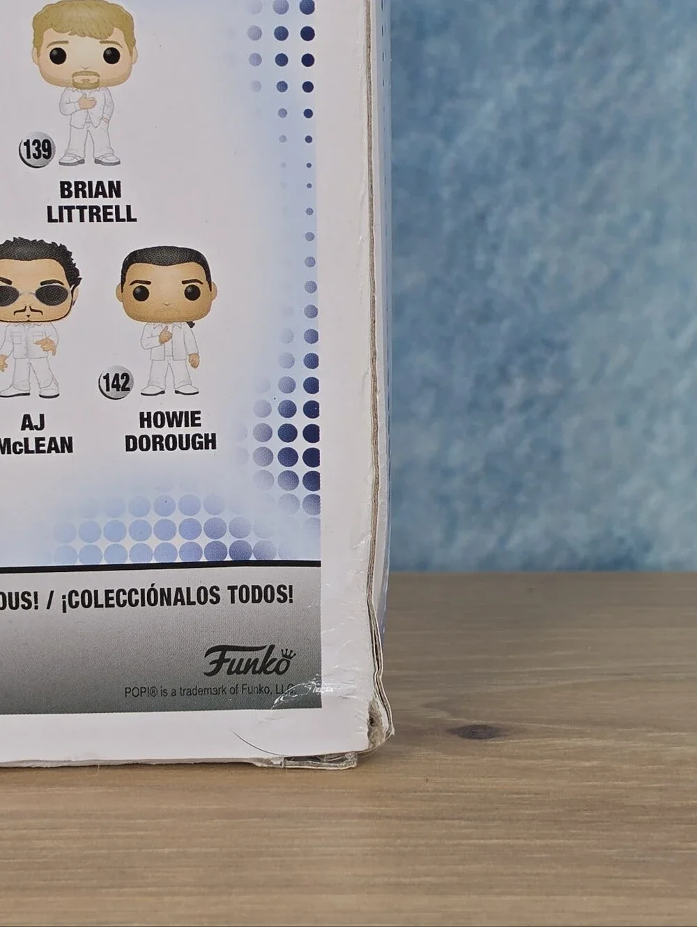 Backstreet Boys Kevin Richardson Funko Pop NEW Damaged Box